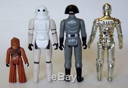 Présentoir Vintage Star Wars 1977 Mail Away & First 12 Figurines D'action Kenner