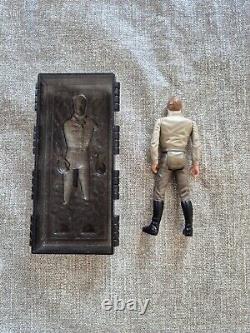 RARE Vintage 1984 Star Wars Han Solo avec la chambre de carbonite (LFL)