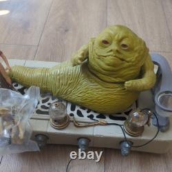Rare Vintage Star Wars Jabba le Hutt et la Base du Palais Kenner 1983