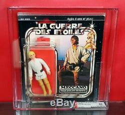 Rare Vintage Star Wars Meccano 20 Retour Luke Skywalker Afa 80 Y-nm (80/85/85)