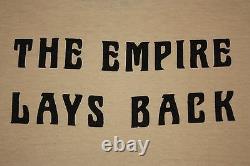 S Vtg 70s 1979 Star Wars Empire Pose Back Crew Seulement T-shirt 73.110