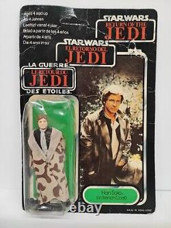 STAR WARS HAN SOLO TRENCH COAT VINTAGE 79 BACK 1983 FIGURE TRI LOGO Non perforé
 <br/>



<br/> (Note: The French translation provided does not include the term 'unpunched' as it does not directly translate in this context. Instead, it is specified that the figure is non-perforated.)