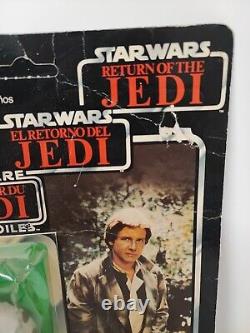 STAR WARS HAN SOLO TRENCH COAT VINTAGE 79 BACK 1983 FIGURE TRI LOGO Non perforé	 
 <br/> 	 <br/>	 
  (Note: The French translation provided does not include the term 'unpunched' as it does not directly translate in this context. Instead, it is specified that the figure is non-perforated.)