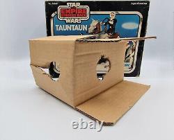 STAR WARS VINTAGE ? TAUNTAUN ? FIGURINE PALITOY À VENTRE SOLIDE AVEC BOÎTE INSÉRÉE E156