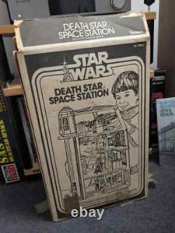 STATION SPATIALE ÉTOILE DE LA MORT STAR WARS VINTAGE EN BOÎTE (Incomplet) KENNER ANNÉES 1980