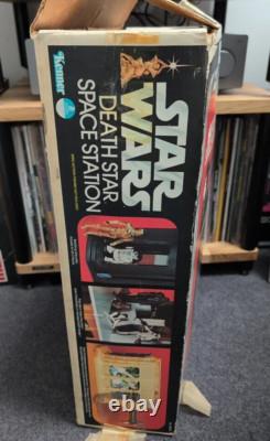 STATION SPATIALE ÉTOILE DE LA MORT STAR WARS VINTAGE EN BOÎTE (Incomplet) KENNER ANNÉES 1980