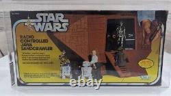 Sandcrawler Star Wars Vintage UKG 70 Ouvert Inutilisé 1978 Kenner Évalué en boîte