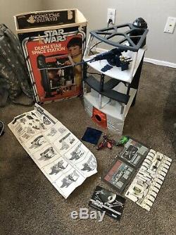 Star Wars 1977 Espace Vintage Kenner Death Star Station Playset As Is