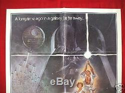 Star Wars 1977 Original Movie Poster Style Un Vintage La Force Se Réveille Nm C9