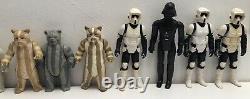 Star Wars' 1983 Ewok Village Playset Avec 19 Vintage 1977-1983 Figures D'action