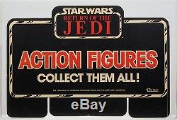 Star Wars 1983 Vintage Kenner Rotj Collectionnez-les Tous! Afficher L'en-tête Afa 75