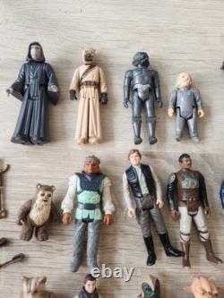 Star Wars 21 Figurines Vintage et Quelques Armes