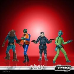 Star Wars 3.75 Collection Vintage Exclusive Aventure de Cantina 4-pack Prévente