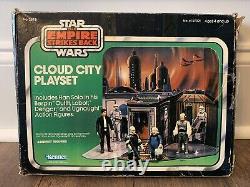 Star Wars Cloud City Playset Box Esb Kenner Vintage 1980 Rare Lando Lobot Dengar