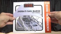 Star Wars Collection Vintage Haslab La Barge À La Voile De Jabba Avec Beaucoup De Bonus! Pré-commander