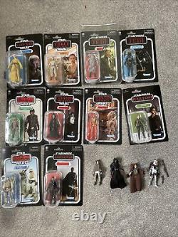 Star Wars Collection Vintage Kenner Bundle Joblot. Obi Wan Arc Soldat Han Seul