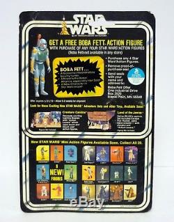 Star Wars Darth Vader Figurine Vintage Boba Fett 20 Retour Moc / Complete 1978