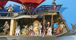 Star Wars Haslab La Collection Vintage Sail Barge De Khetanna Jabba + 45 Figures