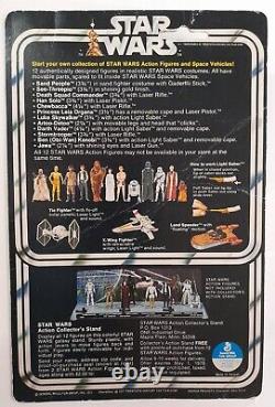 Star Wars Kenner 12 Retour Chewbacca 1977 Bulle coupée Tout Original Vintage