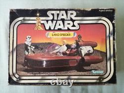 Star Wars Kenner/Palitoy Vintage Landspeeder et 4 Figurines