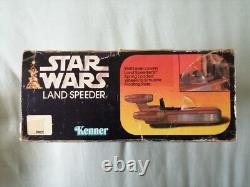 Star Wars Kenner/Palitoy Vintage Landspeeder et 4 Figurines