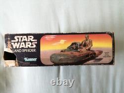Star Wars Kenner/Palitoy Vintage Landspeeder et 4 Figurines