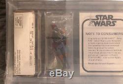 Star Wars Kenner Vintage Boba Fett Mailer / Courrier Afa 70 Baggie 1979