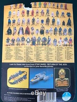 Star Wars Kenner Vintage Darth Vader Mexique Coo Cut Card Scellé Rotj LILI Ledy