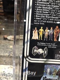 Star Wars Luke Skywalker 12 Retour-a Vintage Moc Kenner Très Bon État Original