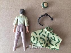 Star Wars Millésime LILI Ledy Leia Combat Poncho Factory Erreur Overstock Unpainted