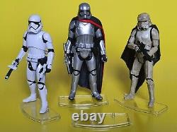 Star Wars Modern Hasbro Clear Figurine Stands Vintage Collection Potf2 Forcelink +