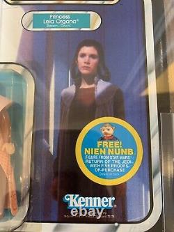 Star Wars Princesse Leia Bespin 48 Rotj Rare Afa 80y Moc Kenner Vintage 1983 Esb