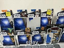 Star Wars Rares Figurines Héritage Vintage Hasbro Navires Avec Armes et Accessoires