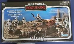 Star Wars Rogue 1 Tank d'assaut impérial de combat Collection Vintage MIB