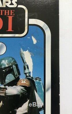 Star Wars Rotj 1983 Boba Fett 77 Retour Vtg Kenner Unpunched Moc