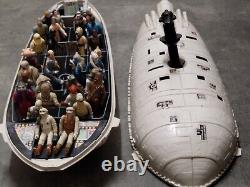 Star Wars Vaisseau de Transport Rebelle Vintage Kenner 1982 avec 32 Figurines Originales