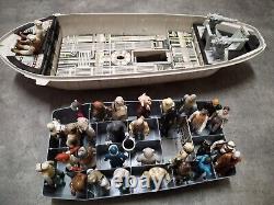 Star Wars Vaisseau de Transport Rebelle Vintage Kenner 1982 avec 32 Figurines Originales