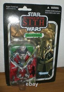 Star Wars Vc17 Grieve General Revenge Of The Sith Tvc Vintage Collection