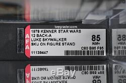 Star Wars Vintage 12 Back-a Luke Skywalker Sku Afa 85 (80/85/85) Unpunched Moc