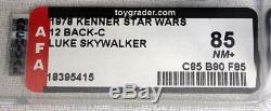 Star Wars Vintage 12 Retour-c Luke Skywalker Afa 85 Nm + # 18395415