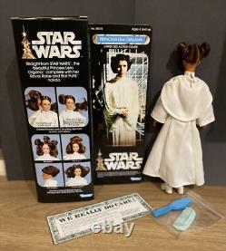 Star Wars, Vintage 1978 par Kenner Original 12 pouces Princesse Leia Organa