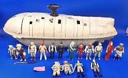 Star Wars Vintage 1980's Rebel Transporter Ship Avec Figurines