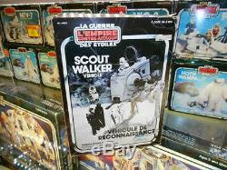 Star Wars Vintage 1982 Kenner Canada Canada Scout Walker Véhicule Gde Boxed