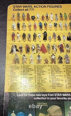 Star Wars Vintage 1983 Le Retour du Jedi Wicket W. Warrick. 77 Dos 71230