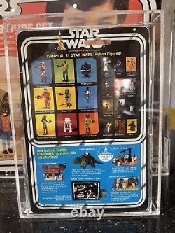 Star Wars Vintage ANH Boba Fett Moc 21bk AFA/CAS 70