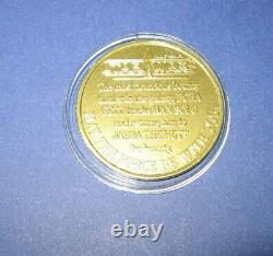 Star Wars Vintage Boba Fett Potf / Droids Coin 1985 Or Rare Mint