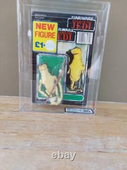 Star Wars Vintage Classé Moc Amanaman Tri Logo 79 Back 50%