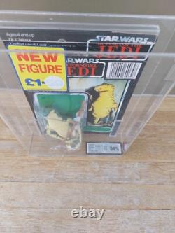 Star Wars Vintage Classé Moc Amanaman Tri Logo 79 Back 50%