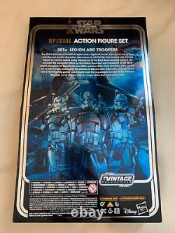 Star Wars Vintage Collection 501st Legion Arc Troopers Ensemble De Figurines D'action Spéciale