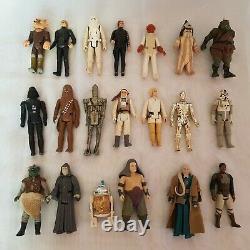 Star Wars Vintage Collection Emploi Lot Kenner Figurines Véhicules Jouets Espace
